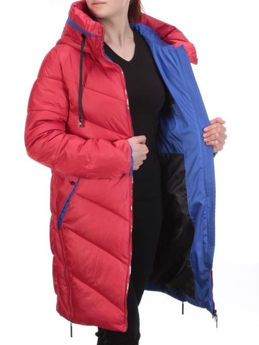 1175 RED Пальто женское зимнее PlOOEPLOO