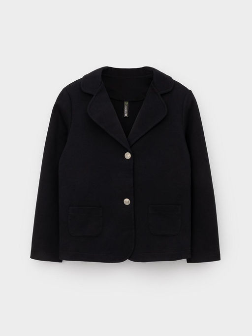 К 302765/черный жакет для дев