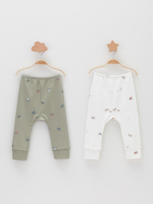 К 4718-2уп/хаки Н031.1,молочный Н103 набор брюки яс