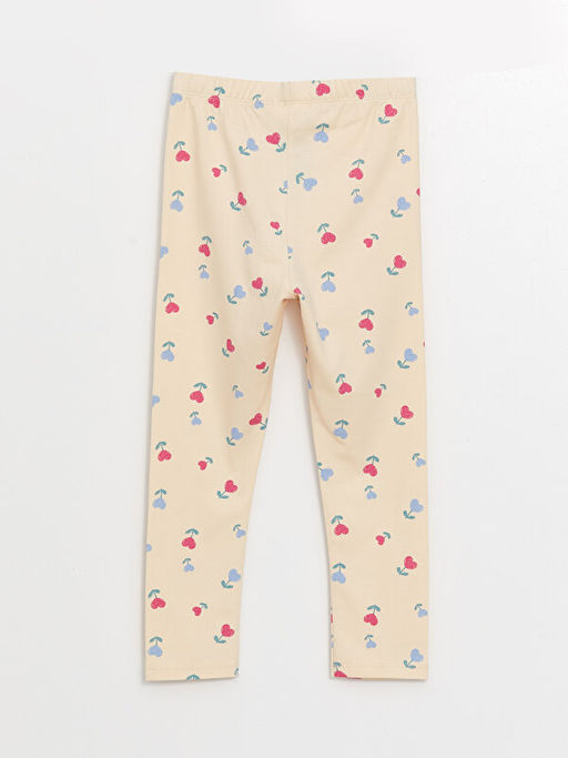 Beli Lastikli Bask?l? K?z Bebek Tayt - Waikiki фото 2