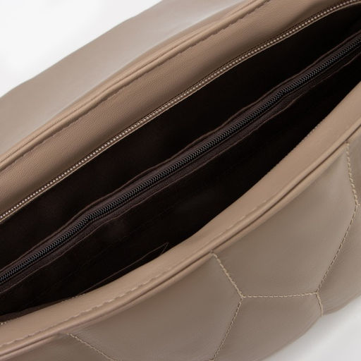 Сумка-мессенджер на молнии, цвет бежевый - Simaland фото 3