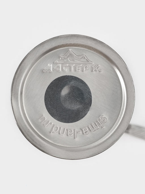 Термос гильза Мастер К, 500 мл, сохраняет тепло 10 ч, нержавеющая сталь, цвет хром