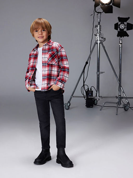 Regular Fit Erkek ?ocuk Jean Pantolon