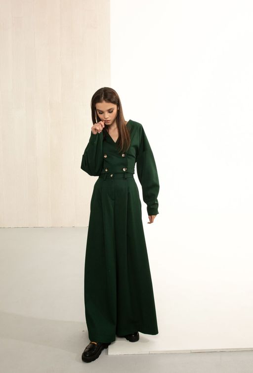 Костюм AURA 9111-164 изумруд  фото 6