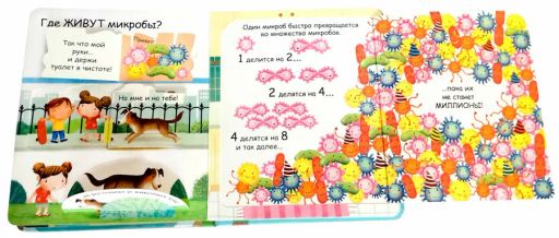 Самые первые окошки. Про микробы - Робинс фото 3