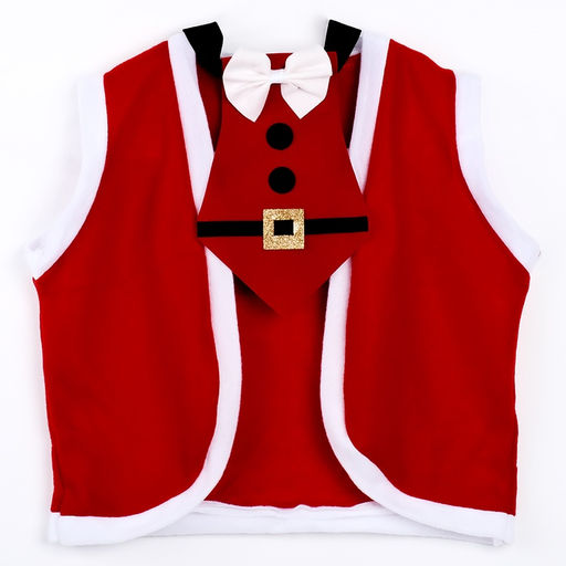 Карнавальный костюм «Праздничный гном», жилет, колпак, галстук, ботинки, рост 98–110 см