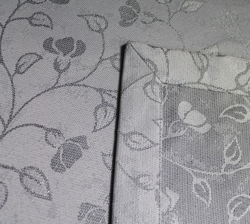 Арт. 13088/1/PB/170, СЕРЕБРИСТЫЕ ЛИСТОЧКИ, тефлоновая пропитка, ГОТОВЫЕ ПОДУШКИ ДЕКОРАТИВНЫЕ 50 см х 50 см