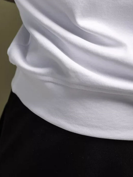 FIBAK Футболка поло мужская   Белый  M-8003 - Relay фото 4