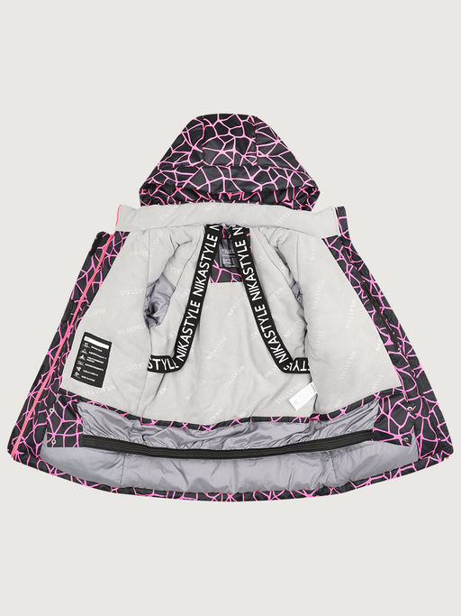 Костюм 7з3025 фуксия/черный