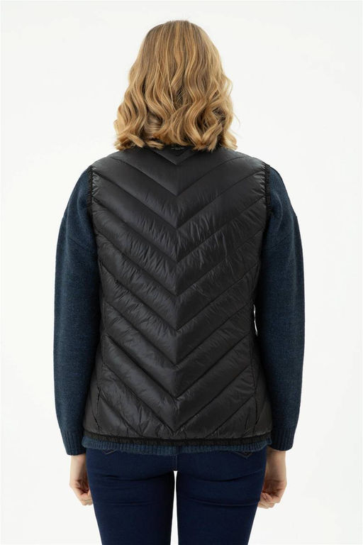 Женский черный жилет Неожиданная скидка в корзине - U.s. polo assn фото 5