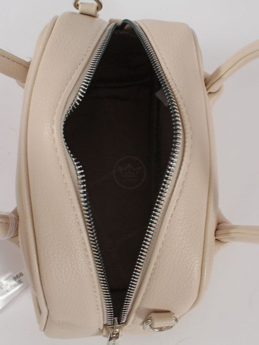 Сумка женская искусственная кожа DJ-CM 6966-BEIGE, 1отд, плечевой ремень, бежевый SALE 261519 - Adelia фото 8