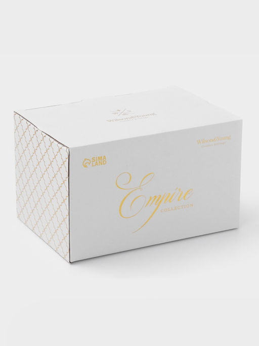 Чайник заварочный WY Empire, 1 л, фарфор, белый