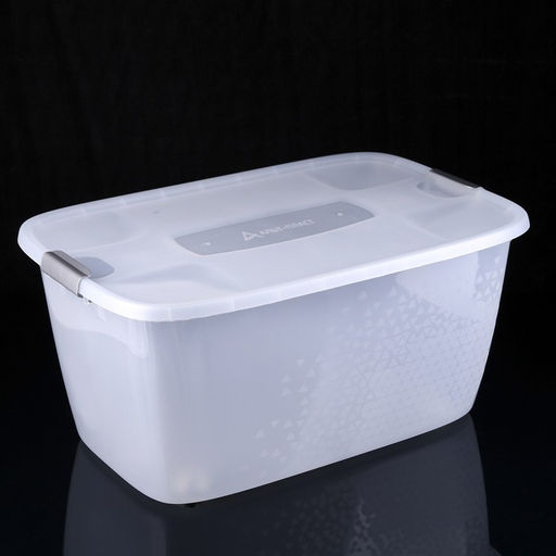 Бокс универсальный, 46 л, 60×40×29 см, на колёсиках, МИКС