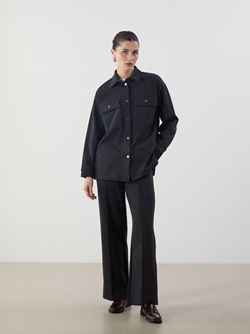 D?z Oversize Kad?n G?mlek Tunik