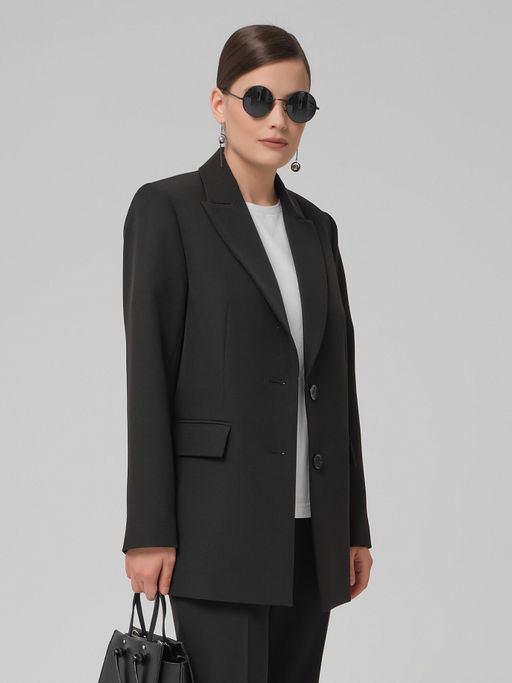 Жакет прямого силуэта