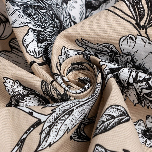 Скатерть Доляна Blooming garden 110х144 см, 100% хлопок, 164 г/м2  фото 6