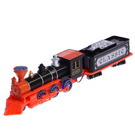 Железная дорога Паровоз, со светозвуковыми эффектами, протяжённость пути 3,25 м, МИКС - Автоград фото 5