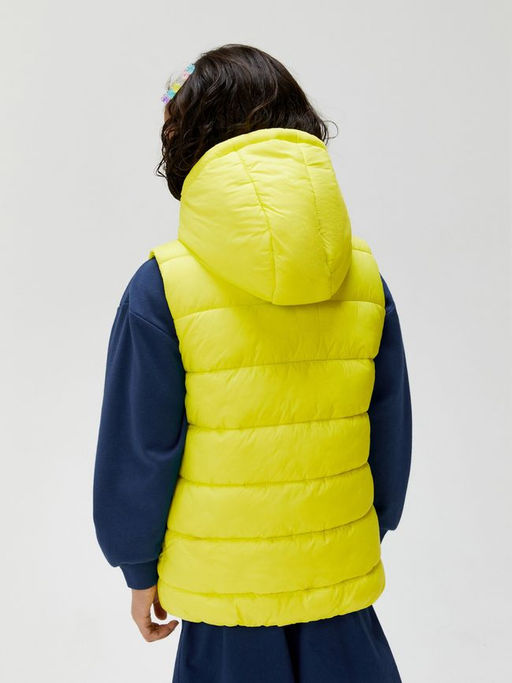 ACOOLA / Жилет (утепленный) детский Dol ярко желтый  фото 5