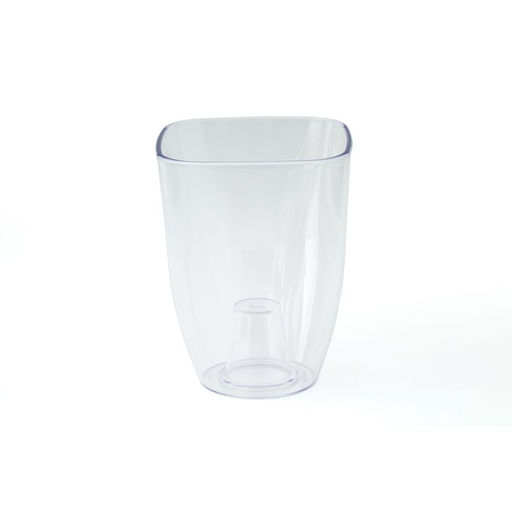 Цена за 2 шт. Горшок для орхидей, 1,5 л, 13 × 17 см, пластик, прозрачный