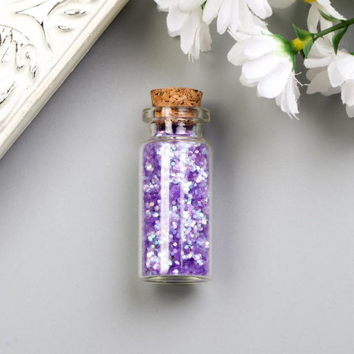 Глиттер в баночке «Ромбики неон», 6 г набор 6 шт., 17.5×8 см