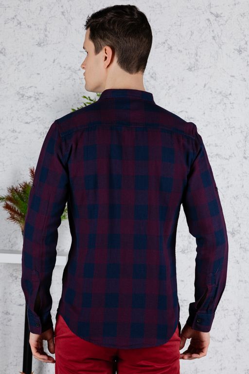 рубашка 
 17.7507-BORDO - Ce&ce фото 2