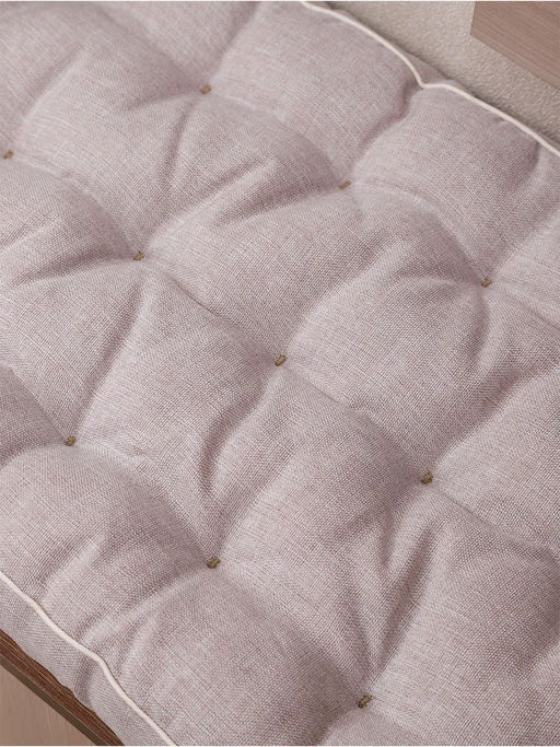 Подушка в прихожую на банкетку и скамейку PPR 80х40, Рогожка "Iris" премиум класса, Bio-Line