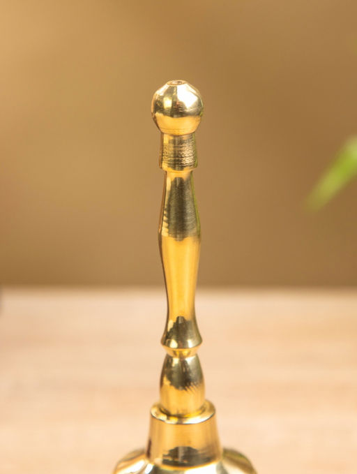 Цена за 2 шт. Колокольчик, 7×7×16.5 см, латунь