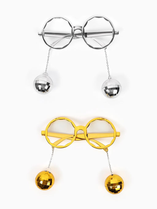 Карнавальные очки гиганты «Диско-шар», цвета МИКС