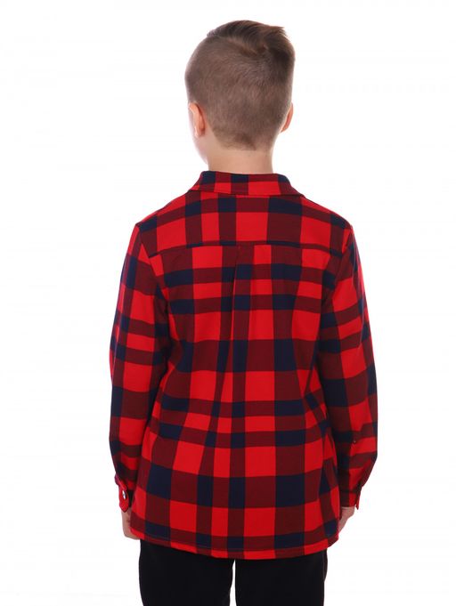 РБ003 Рубашка Ковбой (красный) - Милаша фото 4