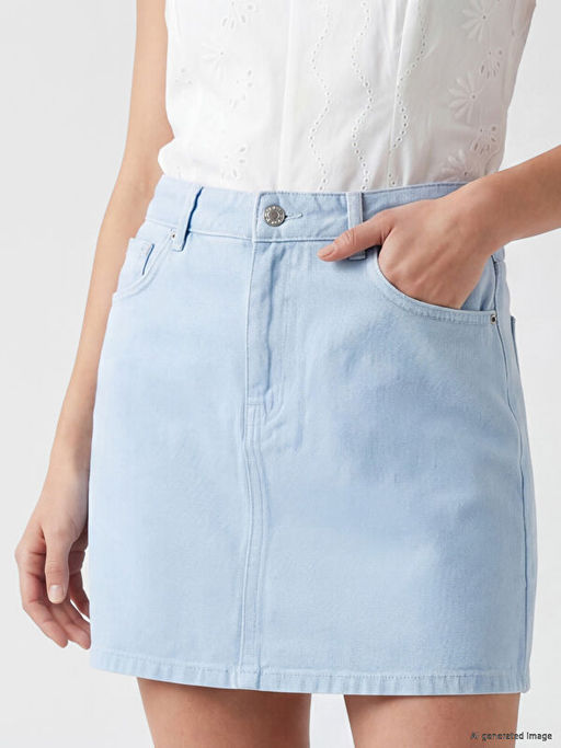 Regular Fit Mini Jean Etek