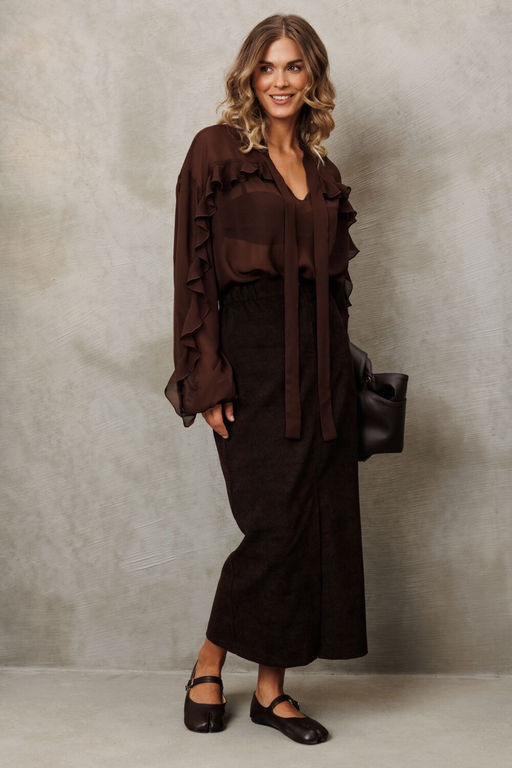 Костюм Gizart 5426 шоколадный