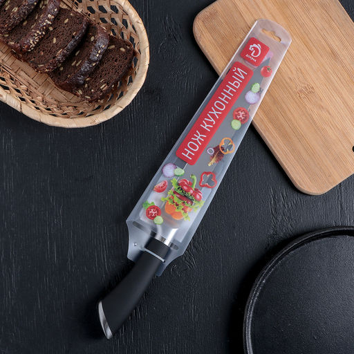 Нож кухонный Доляна Venus, лезвие 21 см  фото 2