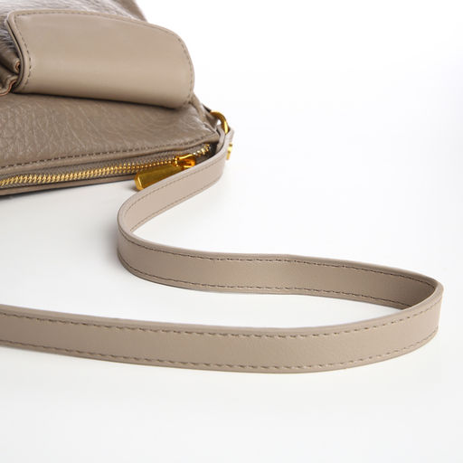 Сумка женская TEXTURA, средний размер, цвет бежево-серый  фото 7