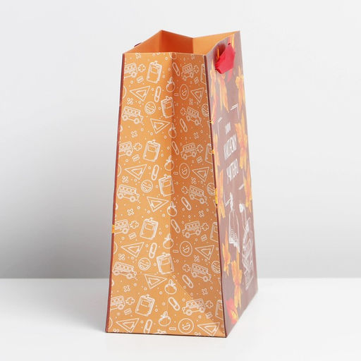 Цена за 2 шт. Пакет подарочный ламинированный, упаковка, «Классному учителю», MS 18 х 23 х 10 см