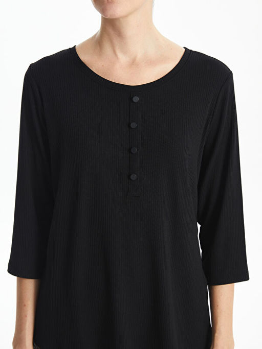 Bisiklet Yaka Kad?n Bluz