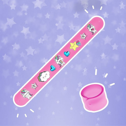 Украшения для девочек своими руками Украшаем браслет с единорогами, набор бусин для творчества