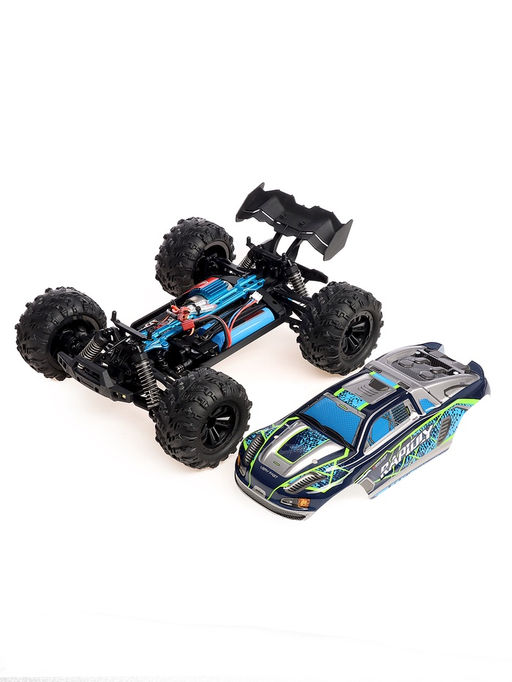 Машинка на пульте управления Rock Ranger, радиоуправление, работает от аккумулятора, полный привод, свет, 1:16 - Автоград фото 6