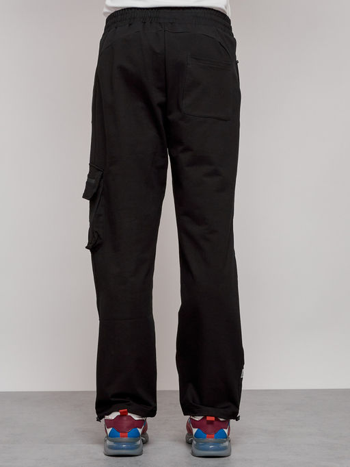 спортивные брюки 95%хлопок 5% эластан (двухслойная нить),Турция, черного цвета - Mtforce фото 22