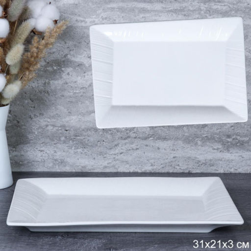 Блюдо 31х21х2,5 см / HY-663 /уп 20/