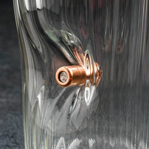 Стакан граненый с пулей Непробиваемый, 250 мл