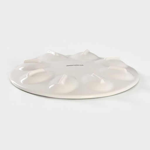 Подставка для яиц Доляна Сад роз, d=19.5 см, керамика, разноцветная фото 5