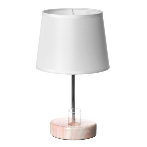 Настольная лампа Аэлита 1?40 Вт E14 розовый 18?18?31 см RISALUX  фото 6