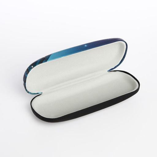 Футляр для очков, 16 х 4 х 6 см, хлопушка, цвет синий - Simaland фото 4