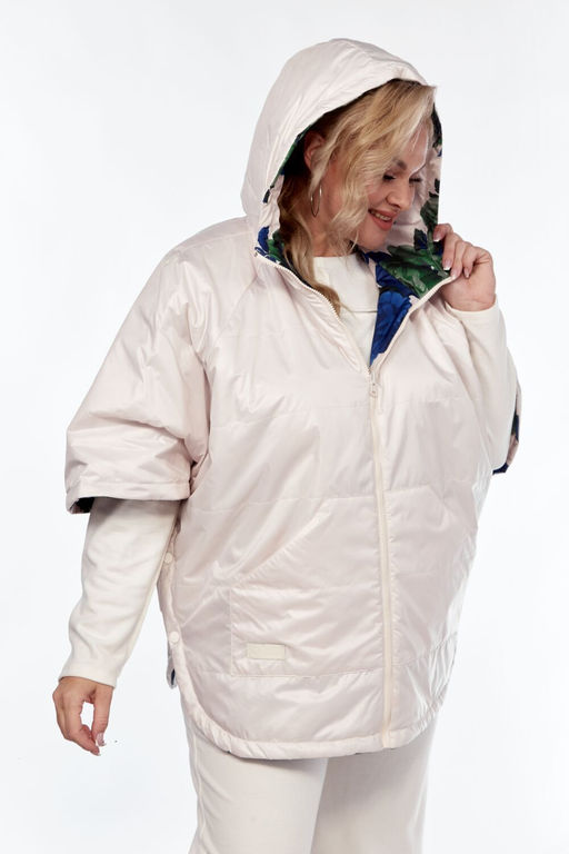 Пончо Diamant 2014 белый фото 9