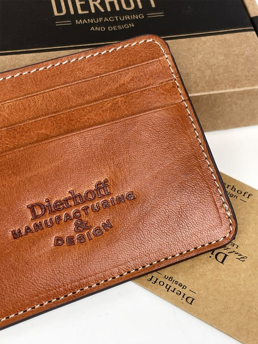 Мужской кожаный кардхолдер (кредитница) Dierhoff Д 6027-923/Р - Sergio valentini фото 3