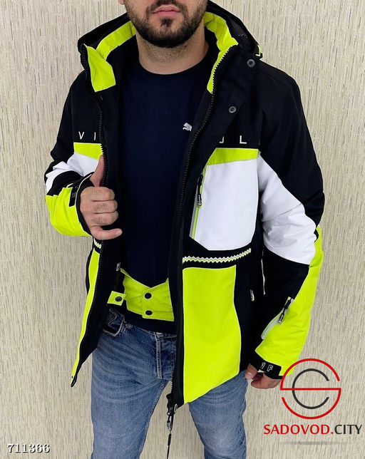 Куртка горнолыжная зимняя мужская - Bruno фото 4