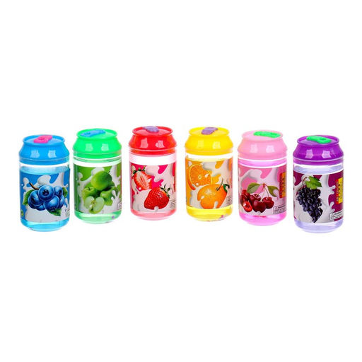 Цена за 36 шт. Лизун в банке, с бусинами, МИКС