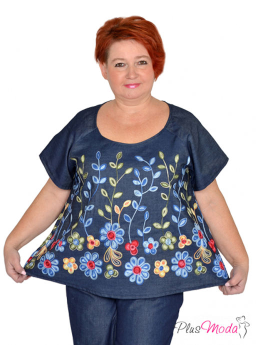 Туника Модель №1466 размеры 44-84 - Plusmoda фото 19