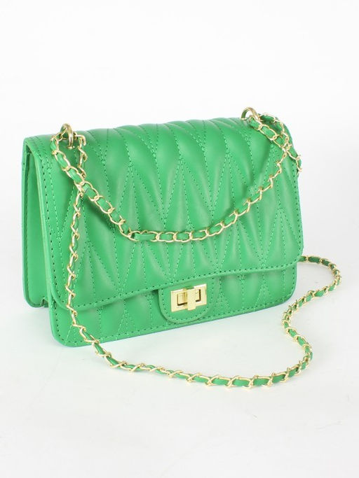 Сумка женская искусственная кожа Ch&K-1088, 1отд, плечевой ремень, зеленый SALE 255062 - Adelia фото 6
