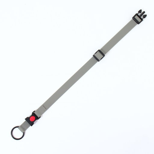 Ошейник для собак биотановый ОШ 40-60 см, графитовый - Пушистое счастье фото 3